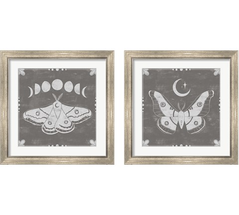 Hallowed Moon 2 Piece Framed Art Print Set by Grace Popp