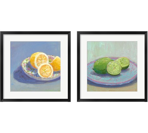 Still Citrus 2 Piece Framed Art Print Set by Carol Young