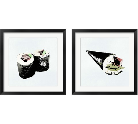 Sushi Style 2 Piece Framed Art Print Set by Annie Warren