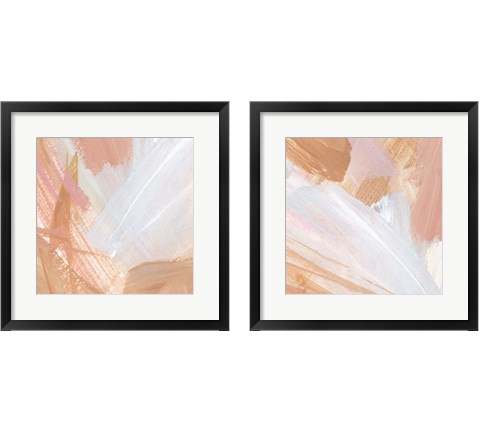 Pink Vanilla 2 Piece Framed Art Print Set by Annie Warren