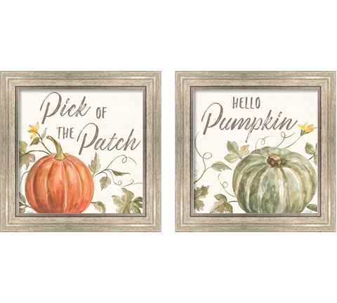 Happy Harvest 2 Piece Framed Art Print Set by Silvia Vassileva