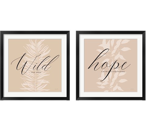 Hope & Wild 2 Piece Framed Art Print Set by Mercedes Lopez Charro