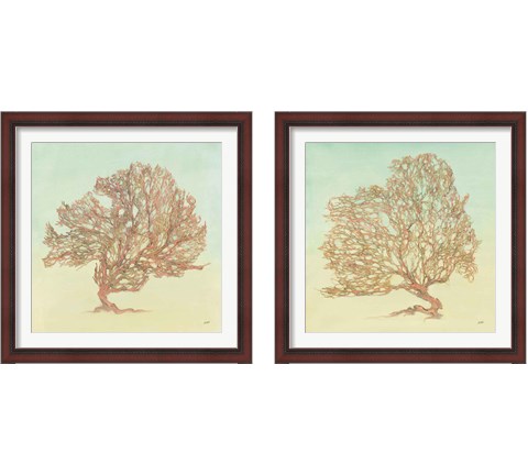 Sea Fern 2 Piece Framed Art Print Set by Julia Purinton