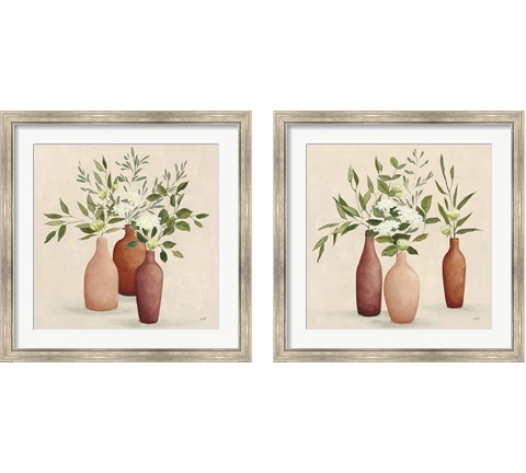 Natural Bouquet 2 Piece Framed Art Print Set by Julia Purinton