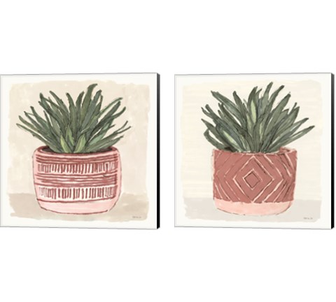 Agave  2 Piece Canvas Print Set by Stellar Design Studio