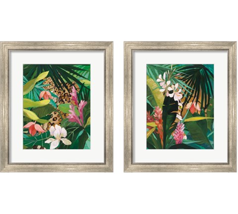 Hidden Jungle 2 Piece Framed Art Print Set by Julia Purinton