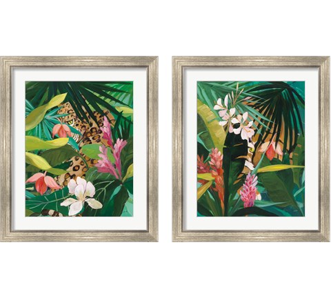 Hidden Jungle 2 Piece Framed Art Print Set by Julia Purinton