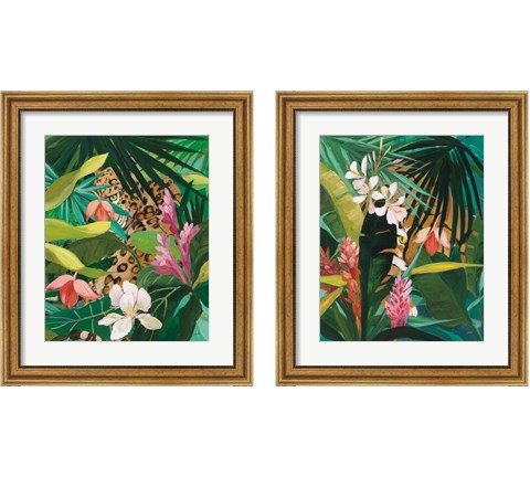 Hidden Jungle 2 Piece Framed Art Print Set by Julia Purinton