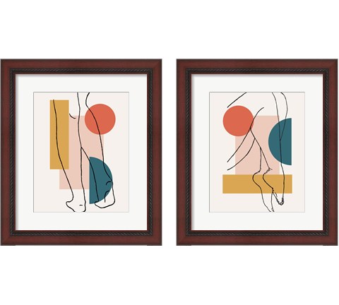 Legs  2 Piece Framed Art Print Set by Alonzo Saunders