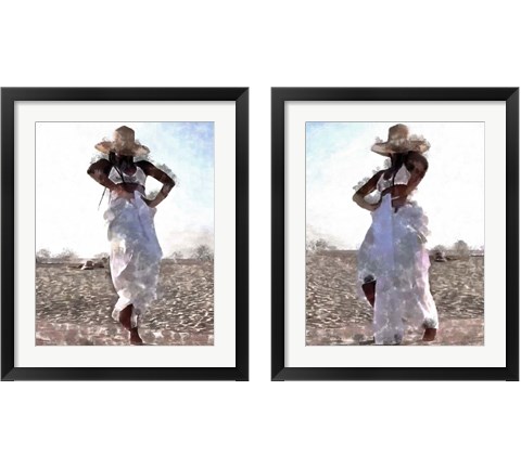 Her Dance 2 Piece Framed Art Print Set by Alonzo Saunders