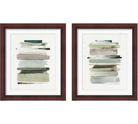 Grass Stains 2 Piece Framed Art Print Set by Grace Popp