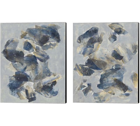 Crystal & Stone 2 Piece Canvas Print Set by Joyce Combs