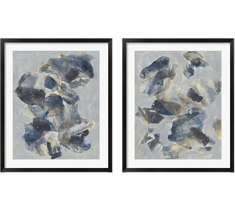 Crystal & Stone 2 Piece Framed Art Print Set by Joyce Combs