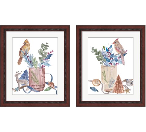 Warm Wishes 2 Piece Framed Art Print Set by Melissa Wang