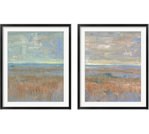 Evening Marsh 2 Piece Framed Art Print Set by Timothy O'Toole