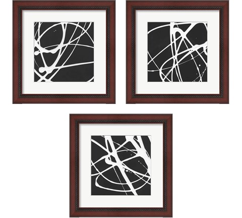 Tumbling Down 3 Piece Framed Art Print Set by Moira Hershey