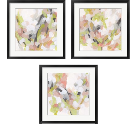 Dogwood Prism 3 Piece Framed Art Print Set by June Erica Vess