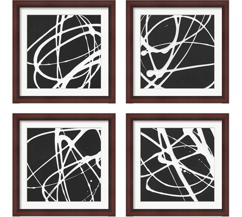 Tumbling Down 4 Piece Framed Art Print Set by Moira Hershey