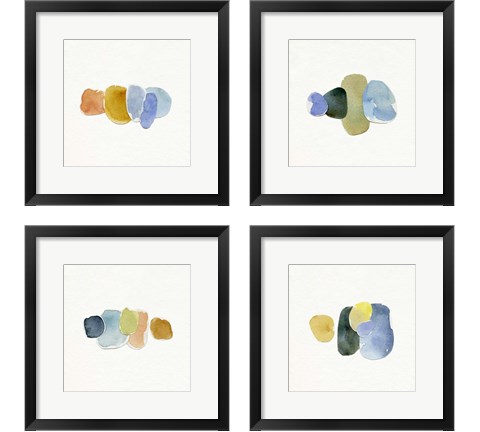 Doucet Collage 4 Piece Framed Art Print Set by Emma Caroline