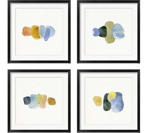 Doucet Collage 4 Piece Framed Art Print Set by Emma Caroline