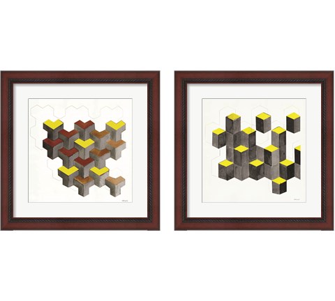 Injunction  2 Piece Framed Art Print Set by Stellar Design Studio