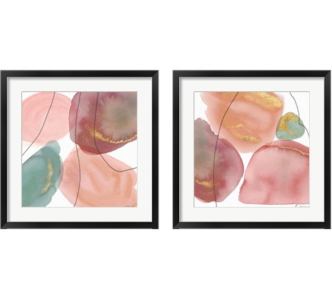 Petal Passion 2 Piece Framed Art Print Set by Beth Grove