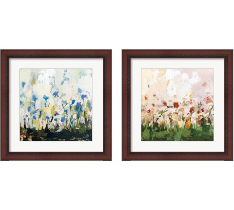 Spontaneous Summer 2 Piece Framed Art Print Set by Pamela Munger