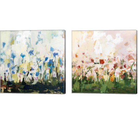 Spontaneous Summer 2 Piece Canvas Print Set by Pamela Munger