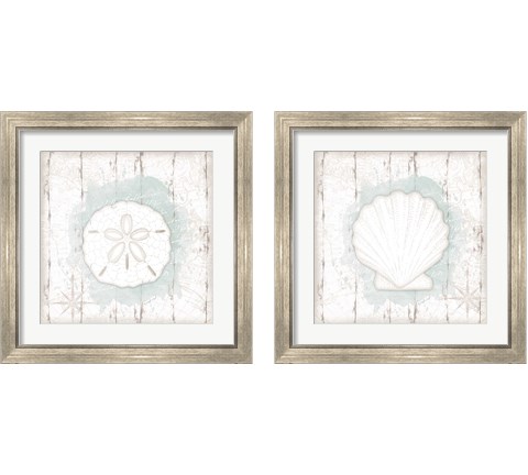 Calming Coastal 2 Piece Framed Art Print Set by Jennifer Pugh