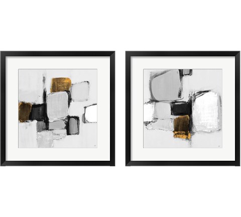 Mid Cityside 2 Piece Framed Art Print Set by Lanie Loreth