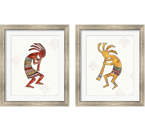 Southwest Flair 2 Piece Framed Art Print Set by Anne Tavoletti