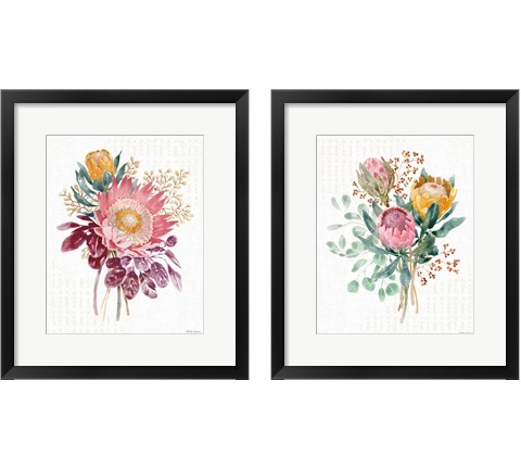 Petal Passion 2 Piece Framed Art Print Set by Beth Grove