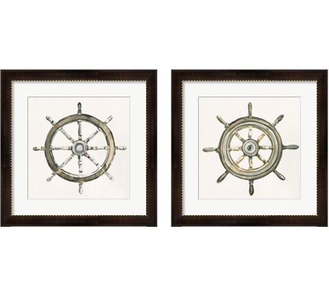 At the Helm 2 Piece Framed Art Print Set by Emma Caroline