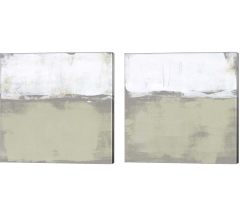 The Subtlest Horizon 2 Piece Canvas Print Set by Jennifer Goldberger