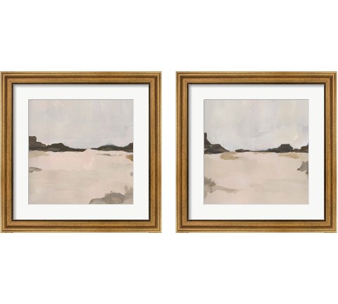 Misty Horizon Line 2 Piece Framed Art Print Set by Jacob Green