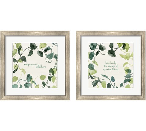 Magic Grows 2 Piece Framed Art Print Set by Grace Popp