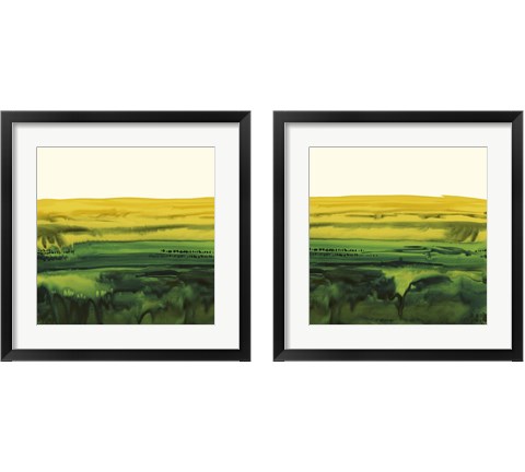 Melted Stratum 2 Piece Framed Art Print Set by Grace Popp