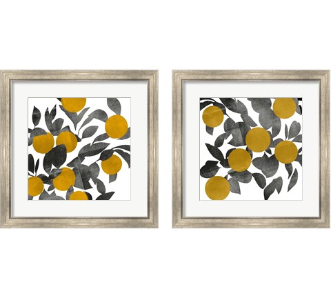 Shadow Branch 2 Piece Framed Art Print Set by Emma Scarvey