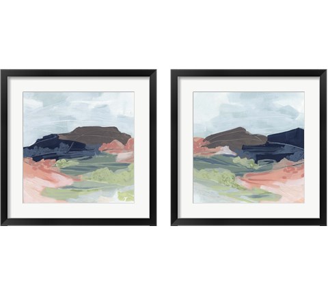 Valley Sweep 2 Piece Framed Art Print Set by June Erica Vess