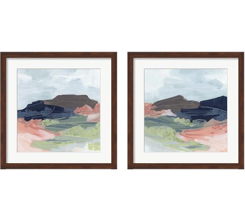 Valley Sweep 2 Piece Framed Art Print Set by June Erica Vess