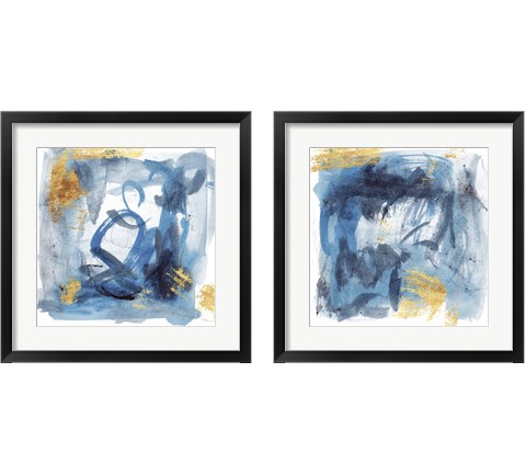 Floating Nebula 2 Piece Framed Art Print Set by Melissa Wang