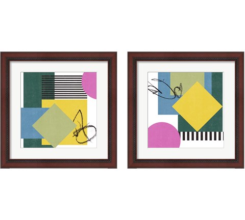 Pianist 2 Piece Framed Art Print Set by Melissa Wang