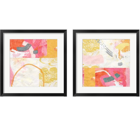 Kimono 2 Piece Framed Art Print Set by Suzanne Nicoll