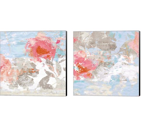 Spring Fling 2 Piece Canvas Print Set by Suzanne Nicoll