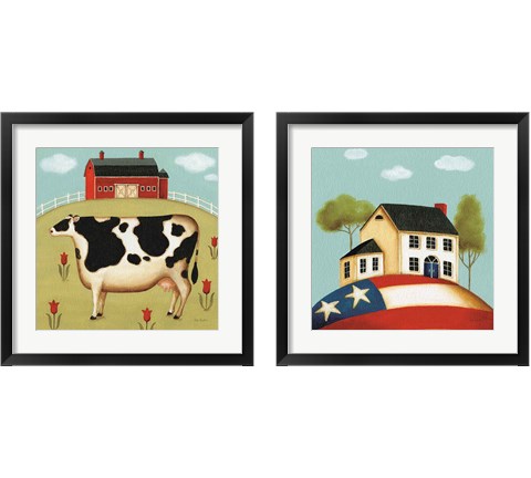 My Home 2 Piece Framed Art Print Set by Lisa Audit