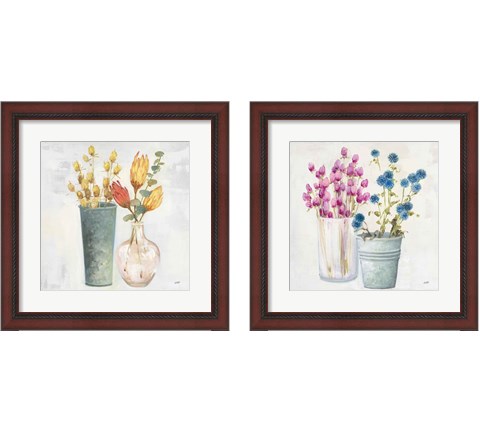 Autumn Greenhouse 2 Piece Framed Art Print Set by Julia Purinton