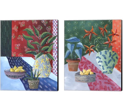 Table Vignette 2 Piece Canvas Print Set by Regina Moore