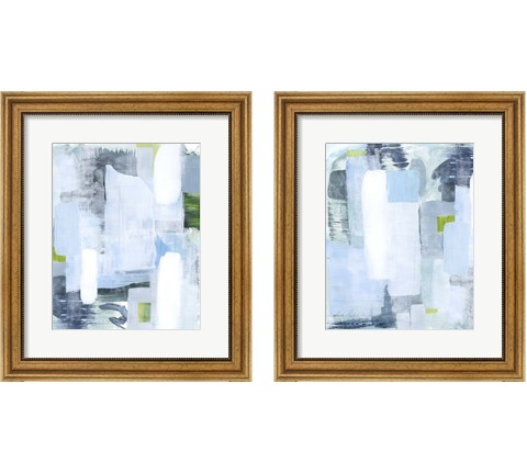 Oceanic Shimmer 2 Piece Framed Art Print Set by Grace Popp