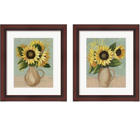 Sunflower Afternoon 2 Piece Framed Art Print Set by Grace Popp