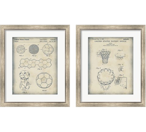 Patented Sport 2 Piece Framed Art Print Set by Studio W